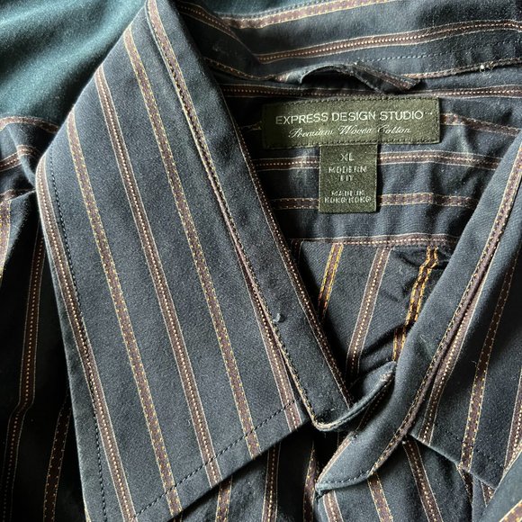 Express Men's Classic Button Up XL - Picture 3 of 8